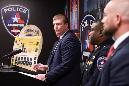 ATF Dallas Field Division Acting Special Agent in Charge James VanVliet spoke Wednesday,...