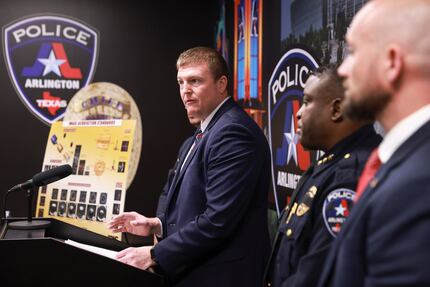 ATF Dallas Field Division Acting Special Agent in Charge James VanVliet spoke Wednesday,...