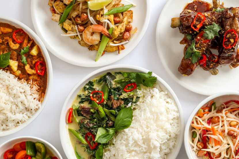Sweetbasil Thai offers delivery from a ghost kitchen.