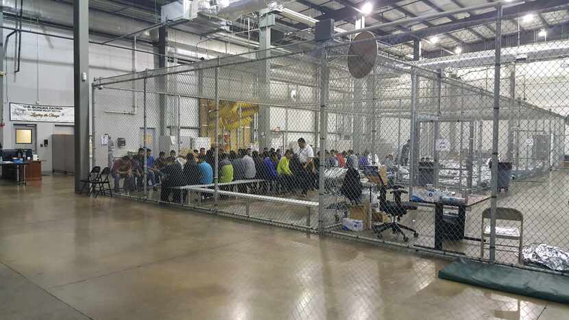 MCALLEN, TX - JUNE 17: In this handout photo provided by U.S. Customs and Border Protection,...