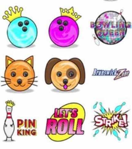 Download the BowlMojis app on your phone and you'll get a free game at any Bowlmor AMF...