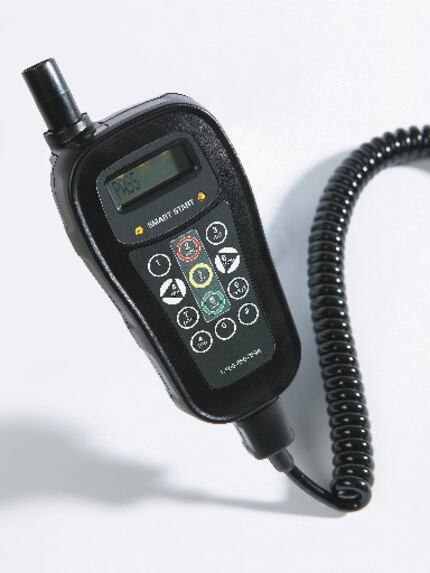 A typical ignition interlock device