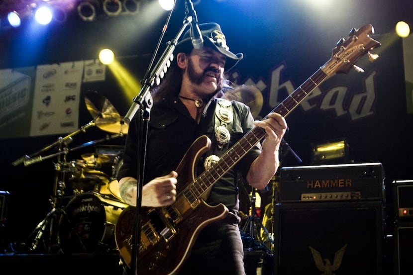 In this Wednesday, March 17, 2010 photo,  Lemmy Kilmister of Motorhead performs at the...