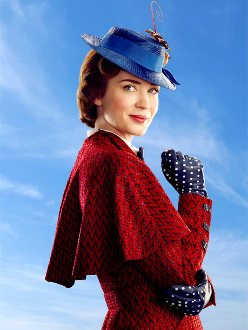 Emily Blunt en el papel de Mary Poppins en “Mary Poppins Returns” en una imagen...