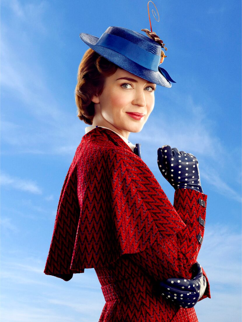 Emily Blunt en el papel de Mary Poppins en “Mary Poppins Returns” en una imagen...