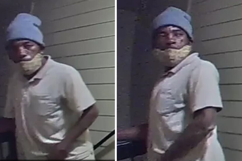 Dallas police released these images of a man who they say committed a "lewd sexual act"...