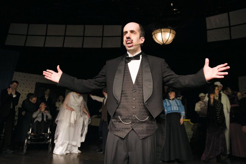 
Jason Carter, a 29-year-old actor in Jesters, a theater group for special needs adults and...