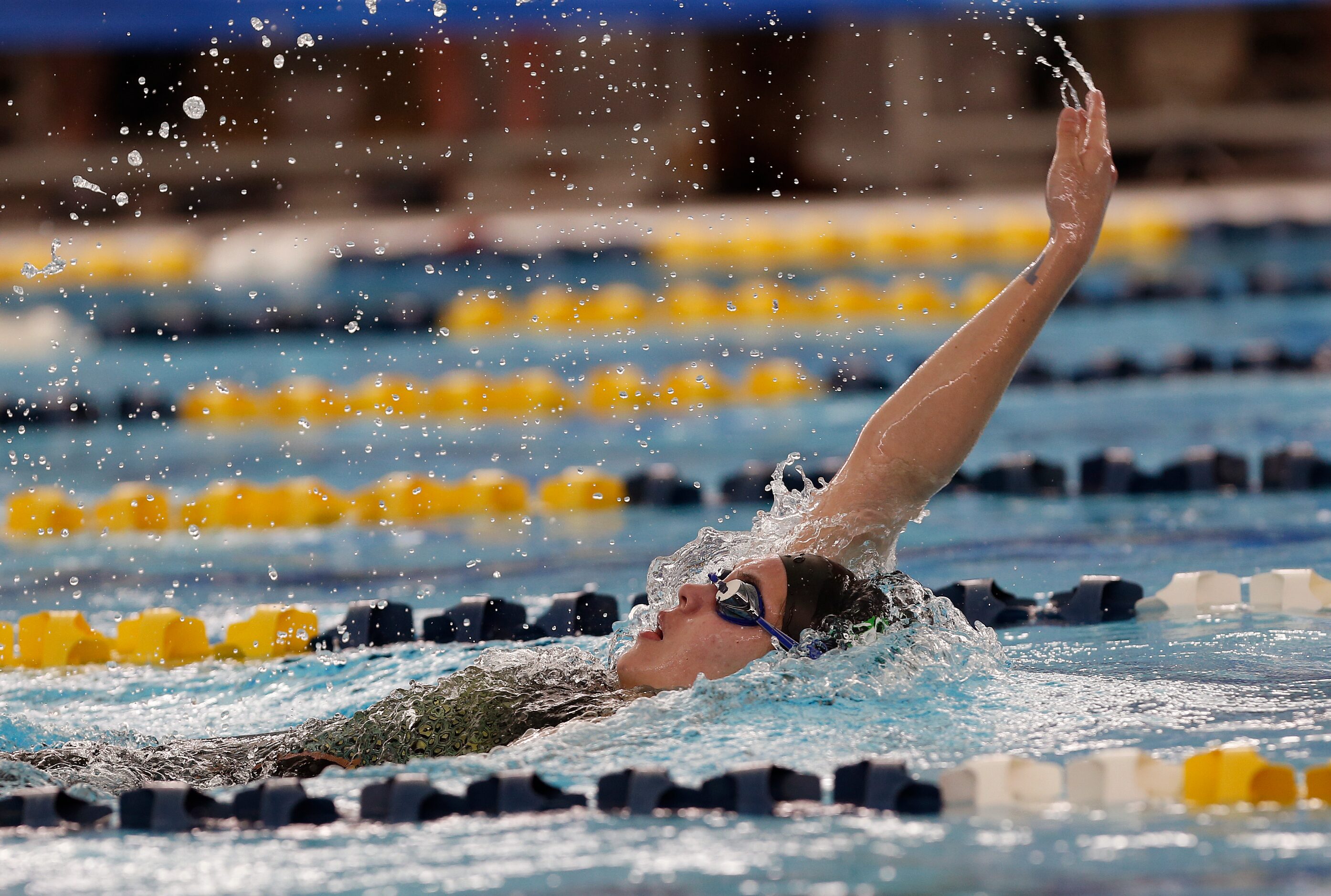 Corbyn Cormack in 200 IM in UIL Girls 6A Finals on Monday, March 1,2021 at Bill Walker Pool...