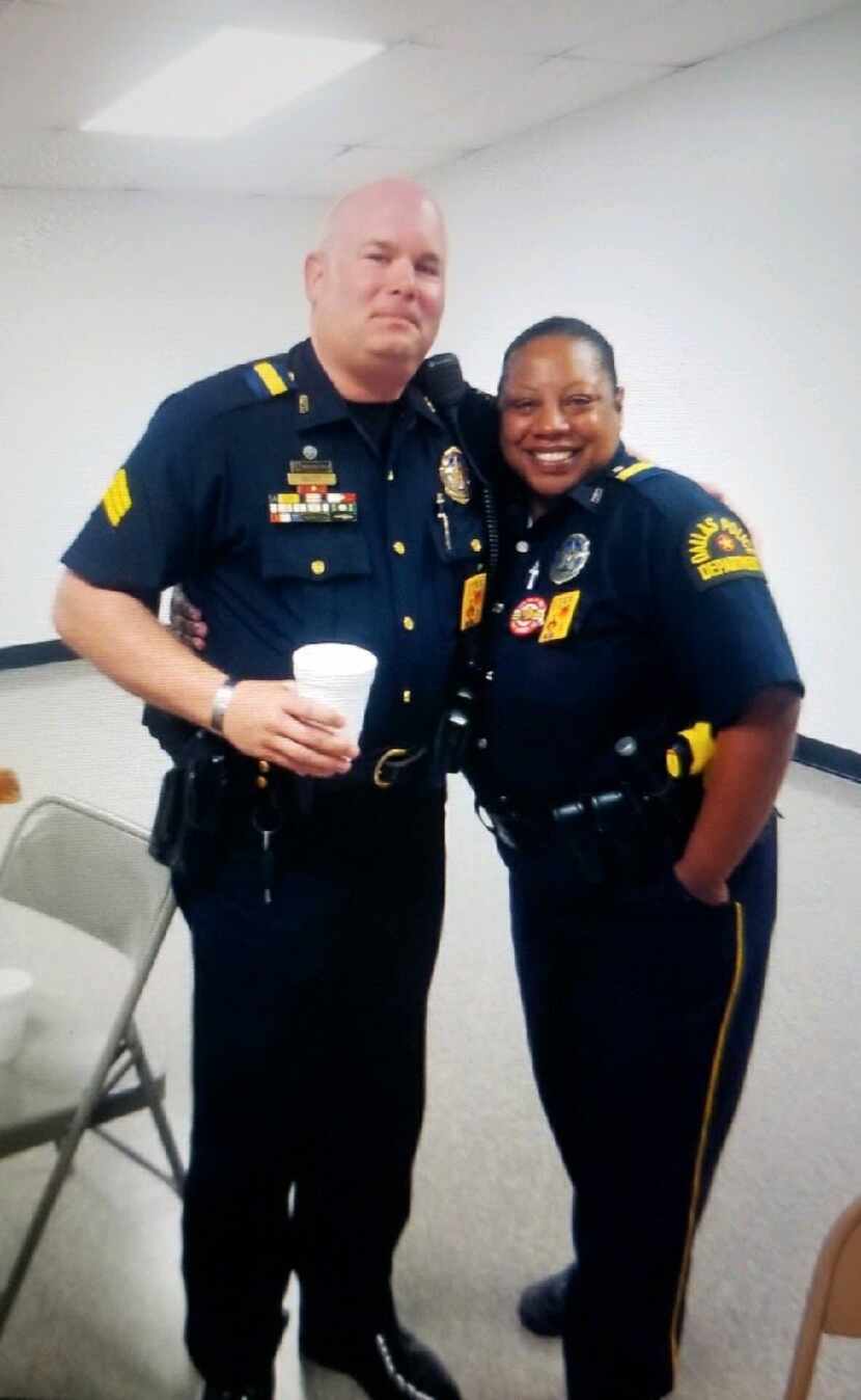 Dallas Sgt. Bronc "Bronco" McCoy and Officer Tracy Starks worked together at the Southeast...