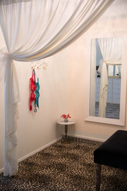 Zsofia's fitting rooms are cozy and well-lit, which creates a comfortable environment for...