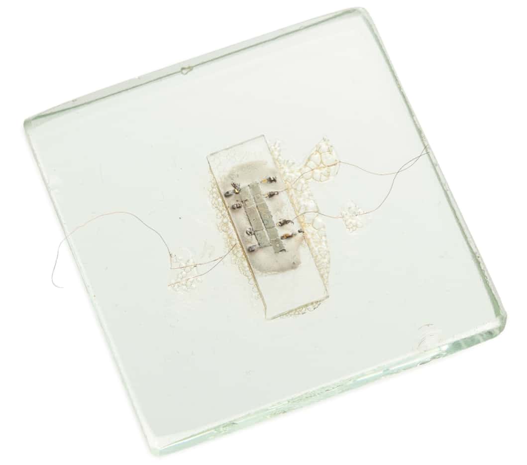One of the integrated circuit prototypes being offered by Heritage Auctions in November
