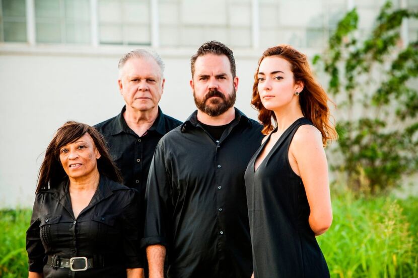 From left: Rhonda Boutte, John S. Davies, Max Hartman and Janielle Kastner perform in A...