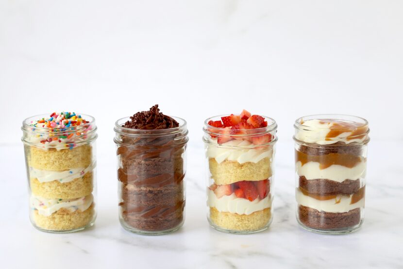 Birthday Cake in a Jar is an easy way to celebrate birthdays at home.