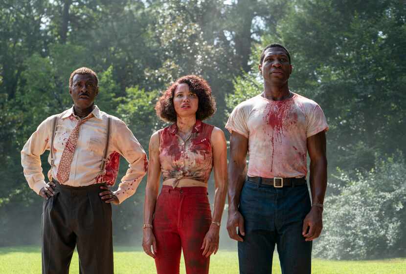 Courtney B. Vance, Jurnee Smollett and Jonathan Majors in HBO's "Lovecraft Country."