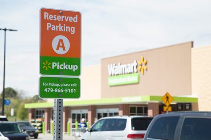 Walmart Neighborhood Market stores also have curbside pickup.