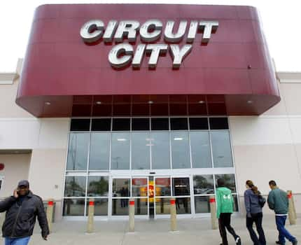  Circuit City store in Plano at Parker and N. Central Expressway on January 16, 2009....