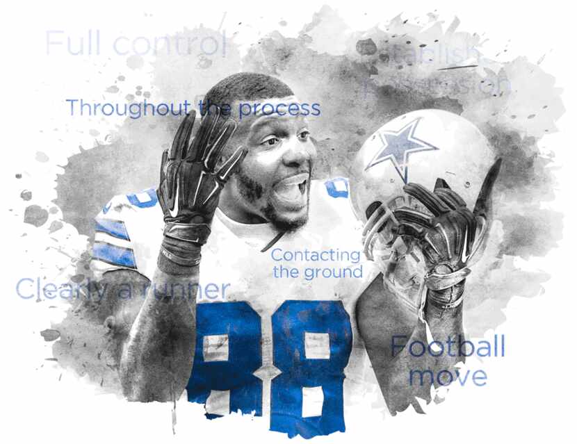 As Cowboys receiver Dez Bryant found out, what the NFL calls a catch isn't as obvious as it...