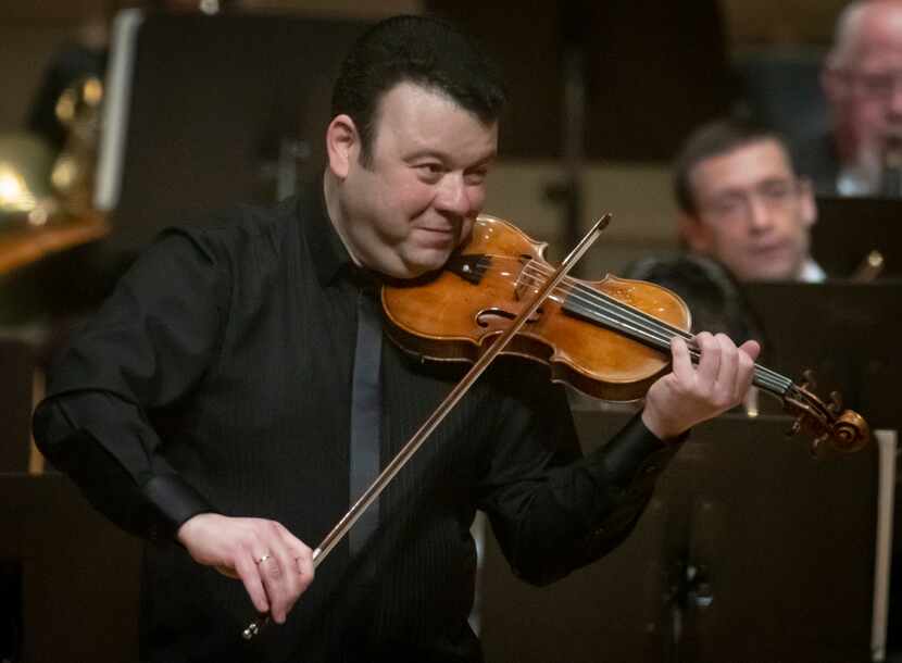 Violinist Vadim Gluzman performs Prokofiev’s Violin Concerto No. 2 with the Dallas Symphony...