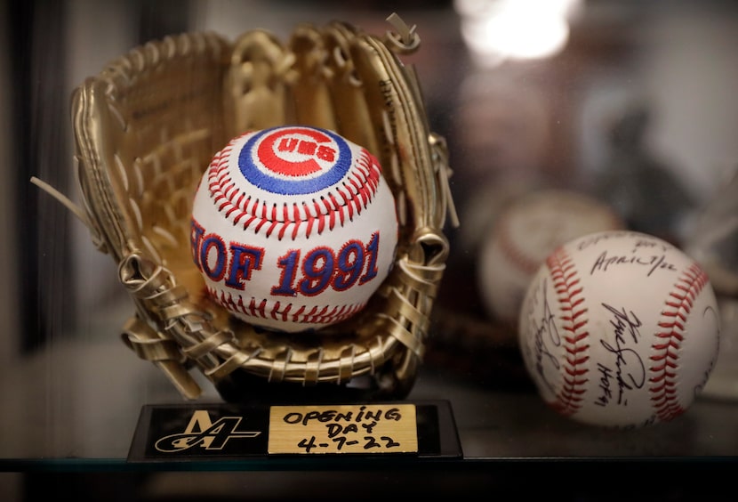 Ferguson Jenkins former ball club, the Chicago Cubs, made an opening day ceremonial first...