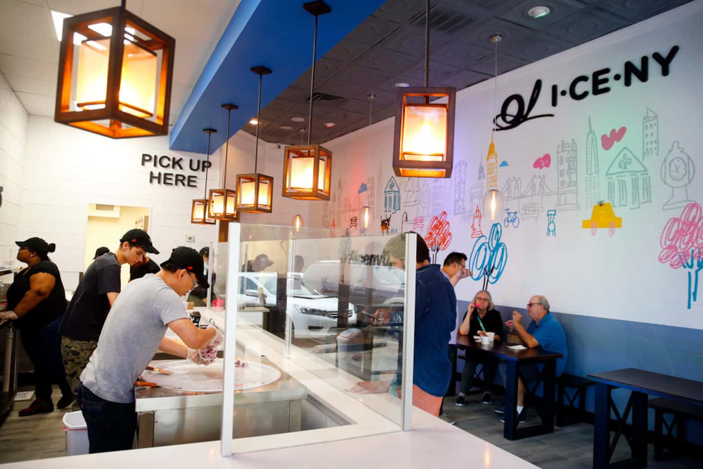 I-CE-NY (Pronounced "icy N Y.") opened on McKinney Ave in Dallas, Thursday, September 28,...