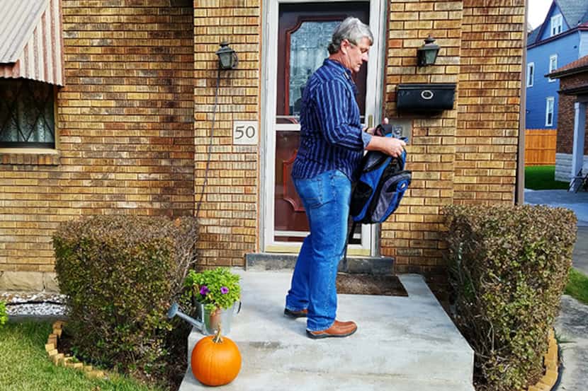 Andy Lookabaugh, a retired municipal worker from Midland, is among the Texans who've paid...