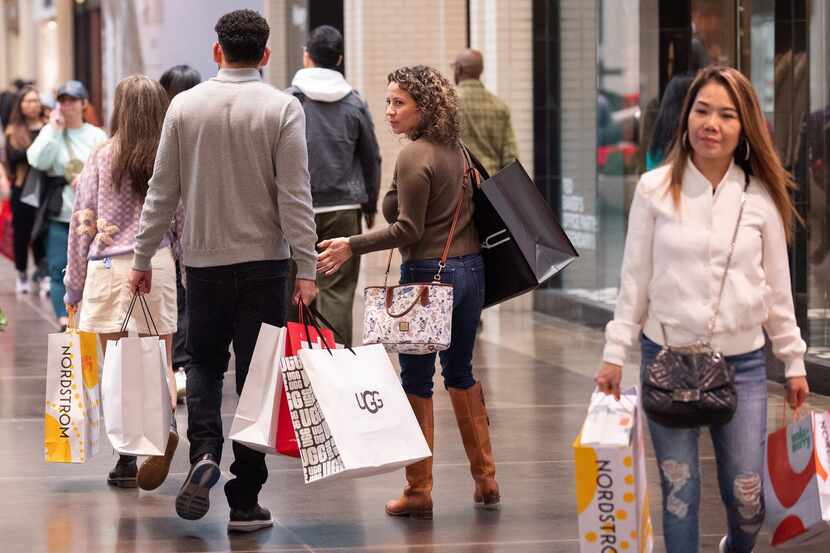 Black Friday shoppers last year at NorthPark Center in Dallas.