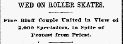Headline from the Feb. 27, 1907, issue of The Dallas Morning News.