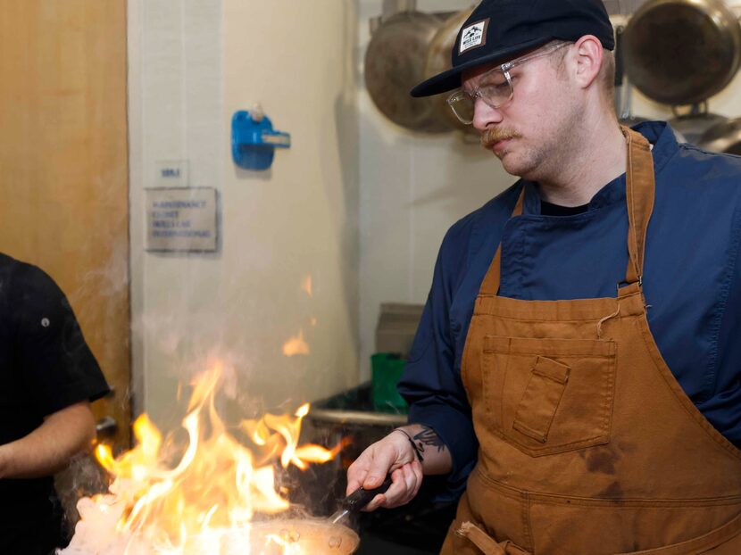 Blake Andress is chef of Nikki Greek Bistro & Lounge and a Dallas College graduate.