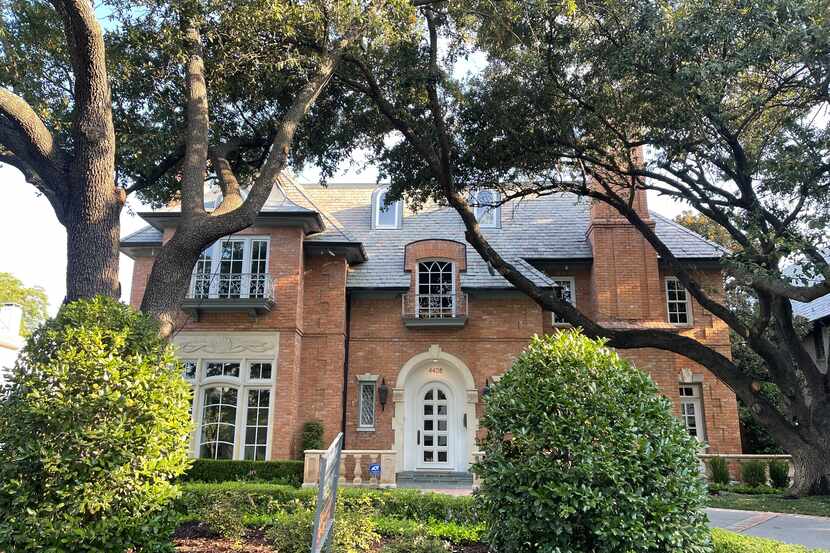 The six-bedroom, 10-bathroom home at 4408 Arcady Ave. hit the market Aug. 23 for $8.5 million.