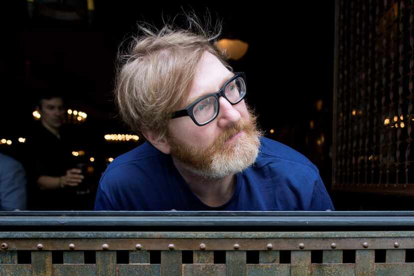 Author Chuck Klosterman poses at Flatiron Hall in New York, NY on June 1, 2017. Klosterman's...