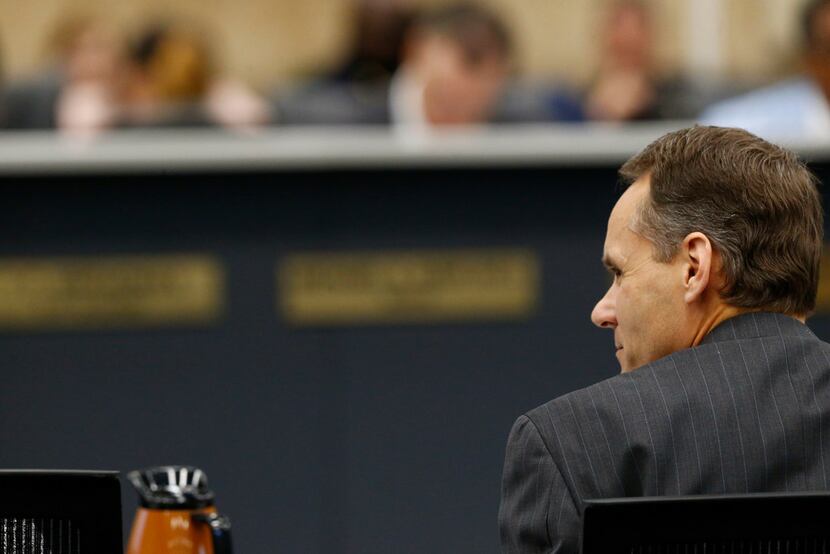 Atmos Energy's president and CEO, Mike Haefner, attended Wednesday's Dallas City Council...