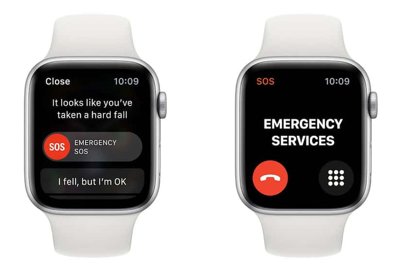 Apple smart watches can help if you take a hard fall. (Apple/TNS)