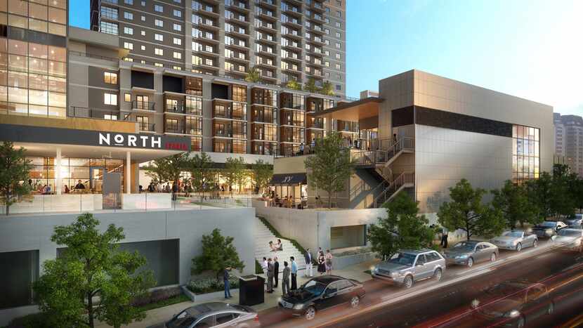 The Union mixed-use project in Uptown was designed by Dallas architect HKS.