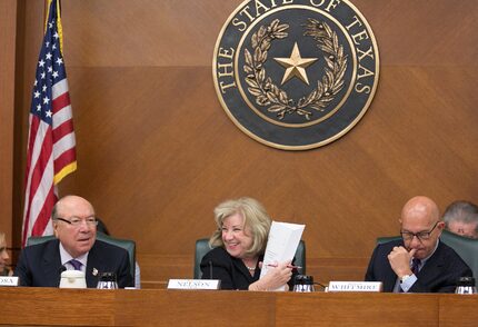 Sen. Jane Nelson, R-Flower Mound, says her bill to phase out the franchise tax gradually is...