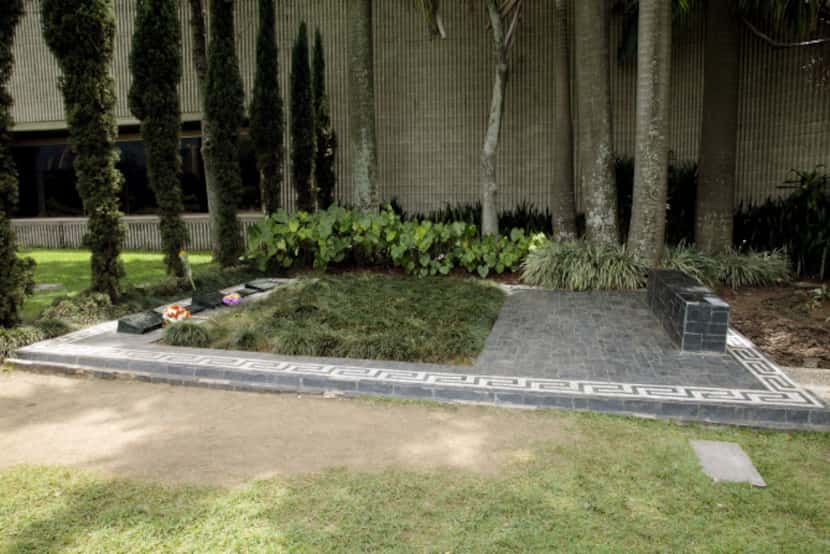 The burial place of Escobar, his family and a trusted bodyguard.
