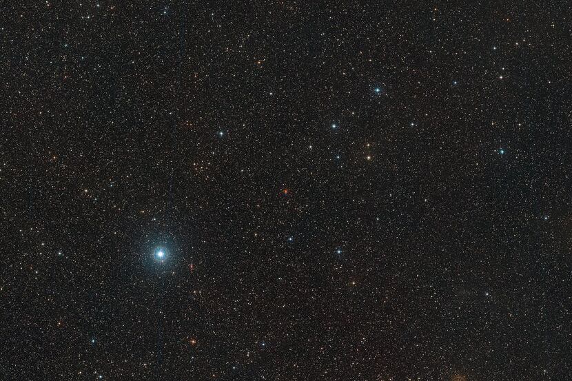 A photo released by the European Southern Observatory (ESO) on Nov. 13 showed a wide-field...