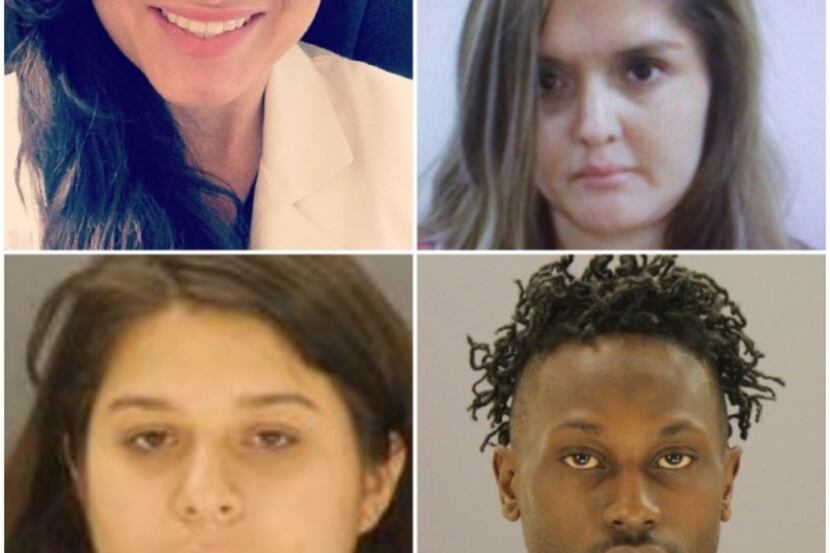  Clockwise from top left: Kendra Hatcher, who was killed in a plot authorities say was...