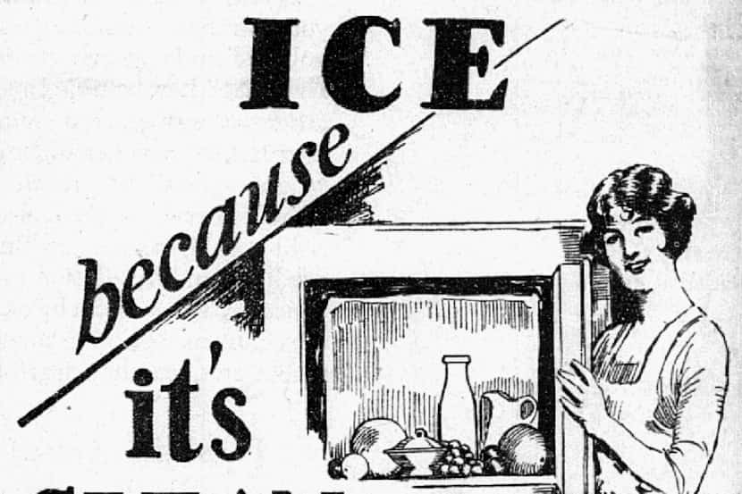 Through the years, ice delivery ads touted everything from the frozen water’s cleanliness to...