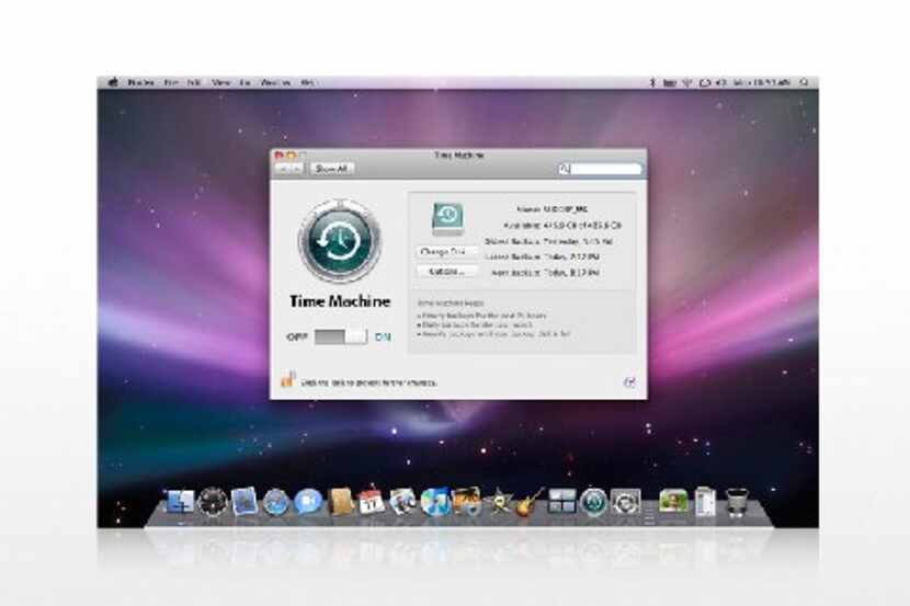 Time Machine is the automatic backup that's built right into Mac OS X. 