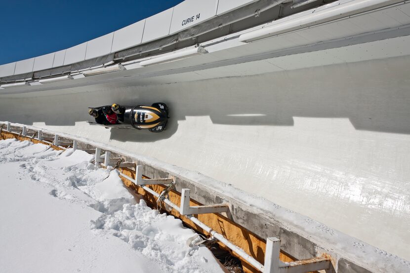 The bobsled experience at Lake Placid.