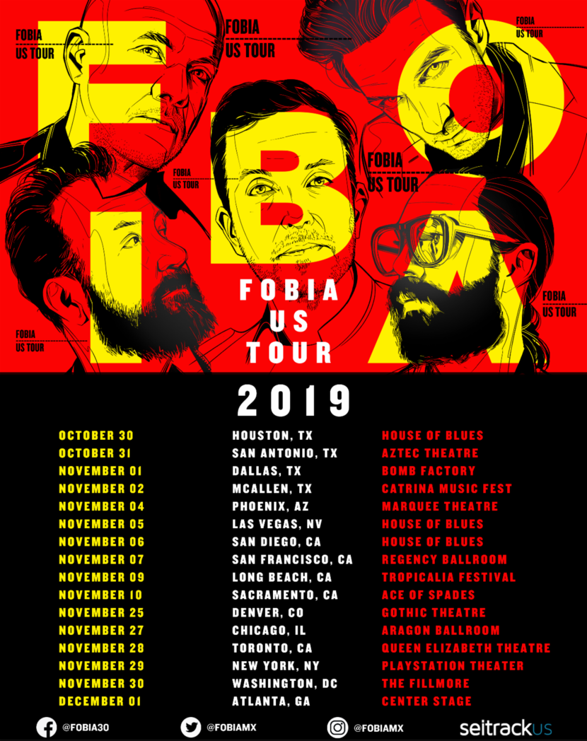 Gira de Fobia 2019