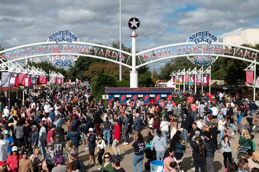 Views of the State Fair of Texas on Sunday, Oct. 15, 2023 at Fair Park in Dallas.