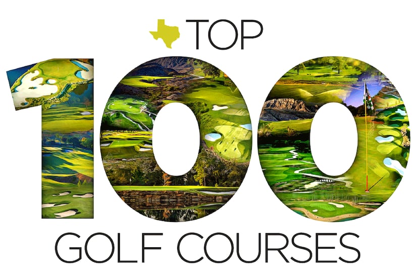 See where The Dallas Morning News’ panel members ranked the top 100 golf courses in Texas.