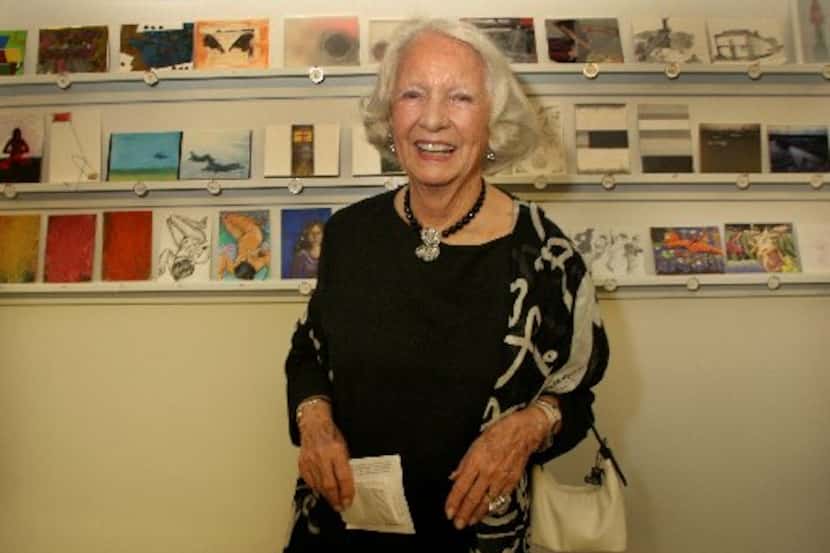 At the debut of her contemporary art gallery in Preston Center in 1951, Betty Blake featured...
