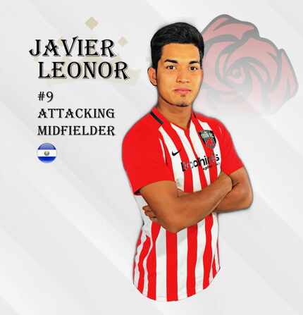 Javier Leonor juega con el Tyler FC