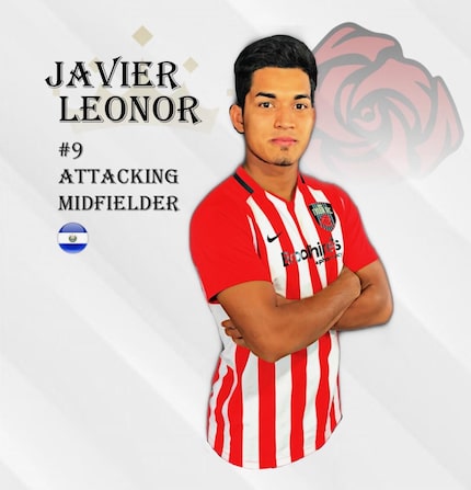 Javier Leonor juega con el Tyler FC