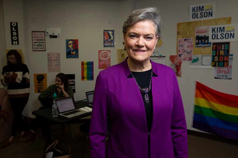 Curbing gun violence is among several issues Kim Olson has cited as reasons she’s running...