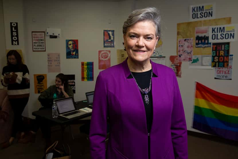 Curbing gun violence is among several issues Kim Olson has cited as reasons she’s running...