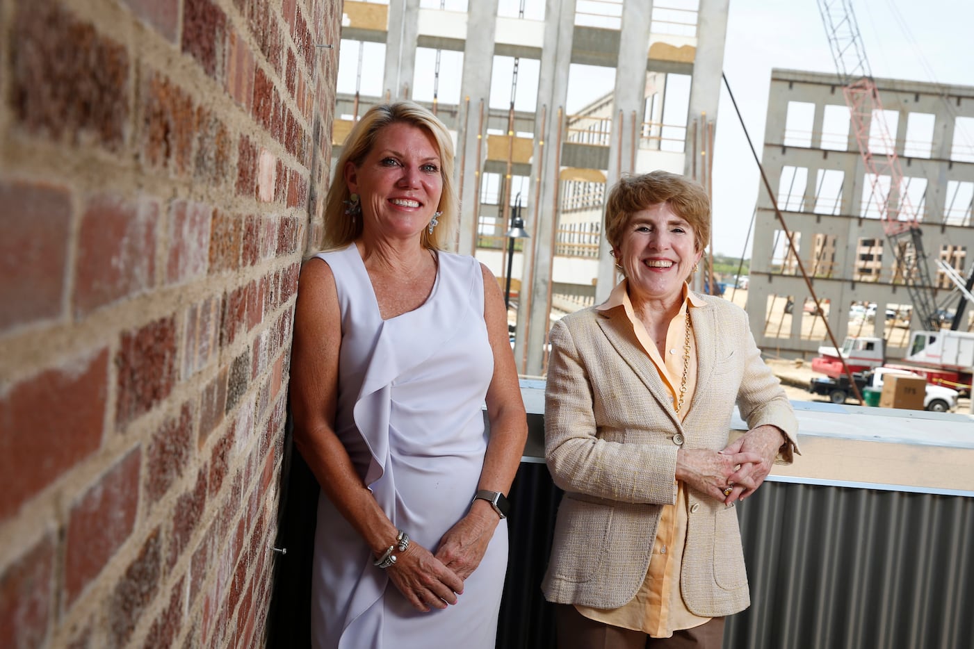 Marijke Lantz, Billingsley Co. senior vice president  (left) and Lucy Billingsley, CEO of...