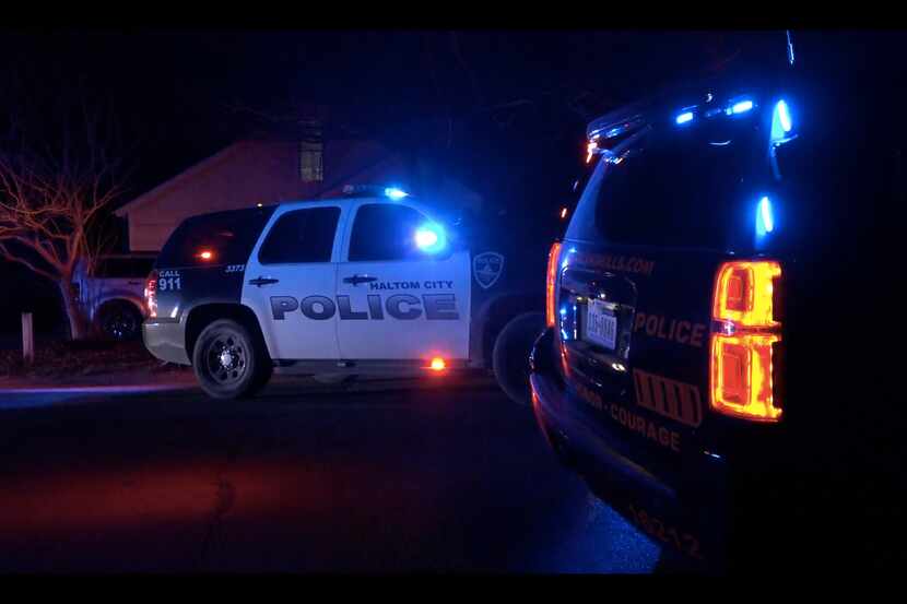 Haltom City police are searching for a suspect in a drive-by shooting that left a woman with...